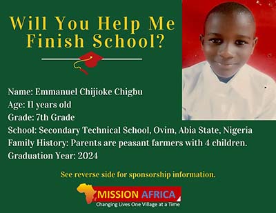Sponsor Emmanuel